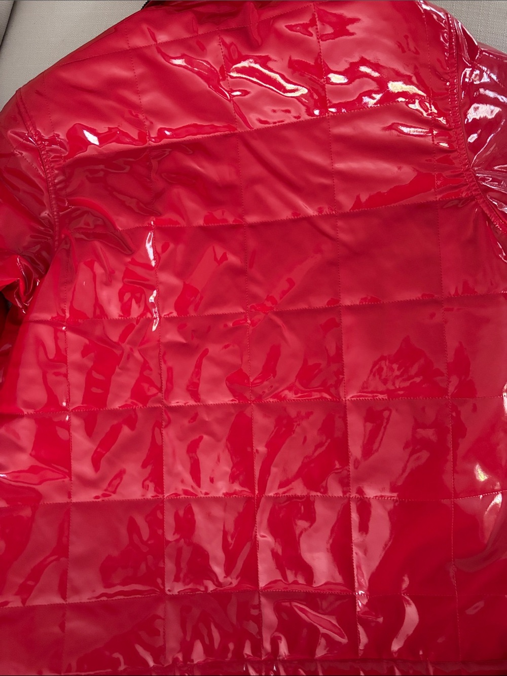 Supreme patent quilted utility jacket. - Picture 7 of 7